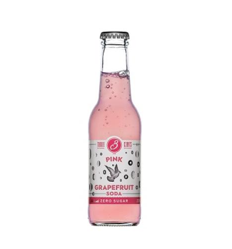 Αναψυκτικό Pink Grapefruit Soda Zero Three Cents (200 ml) 